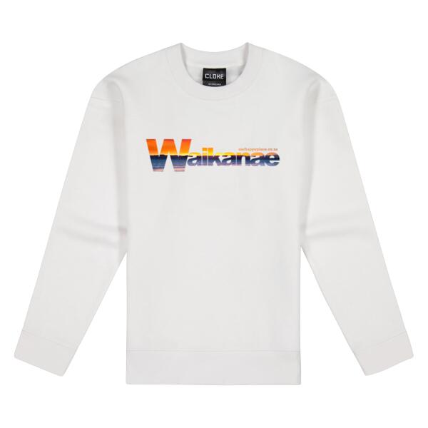 Waikanae sunset - Cloke Women's Standard Crew Neck Sweat Thumbnail