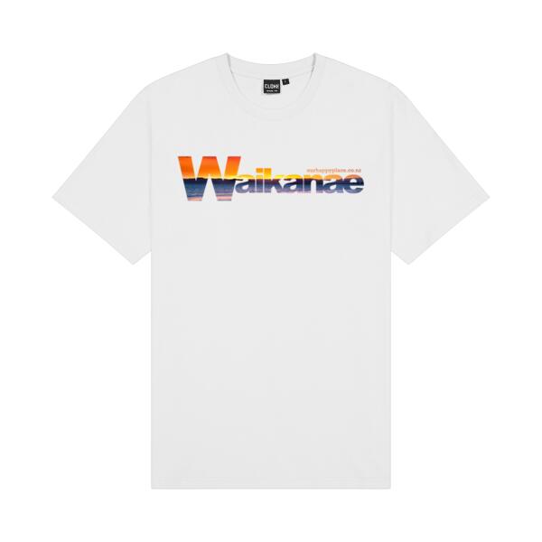 Waikanae sunset - Cloke Kids Outline Tee Thumbnail