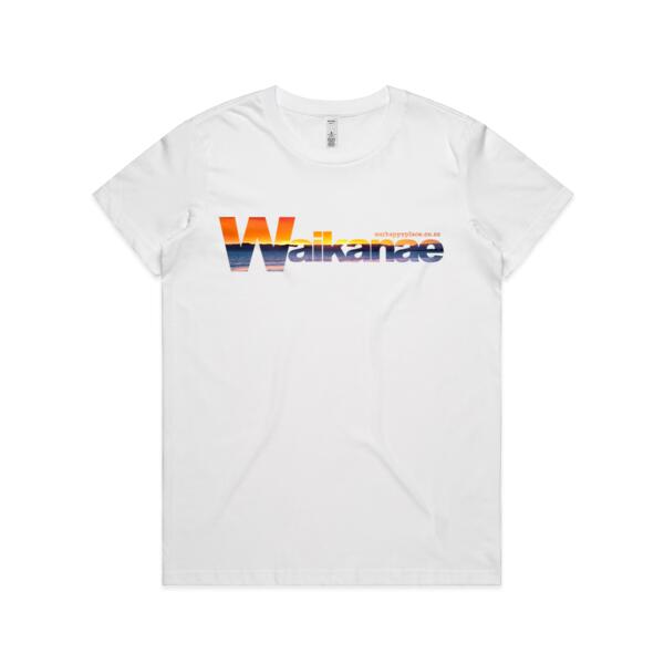 Waikanae sunset - AS Colour Womens Basic Tee Thumbnail