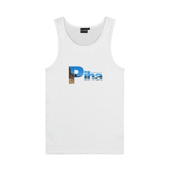 Piha Icons - Cloke Mens Concept Singlet Thumbnail