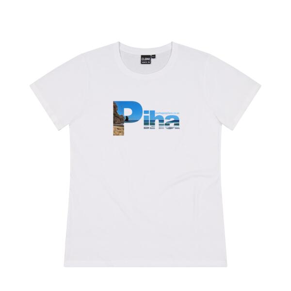 Piha Icons - Cloke Womens Silhouette Tee V2 Thumbnail
