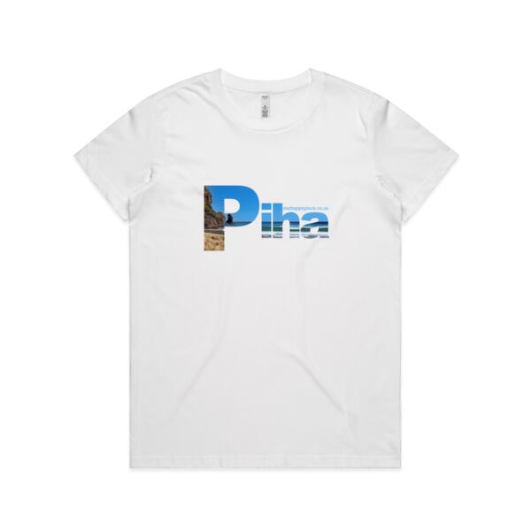 Piha Icons - AS Colour Womens Basic Tee Thumbnail