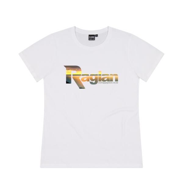 Raglan Sunset - Cloke Womens Silhouette Tee V2 Thumbnail