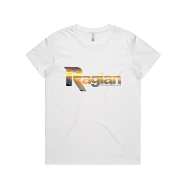Raglan Sunset - AS Colour Womens Basic Tee Thumbnail