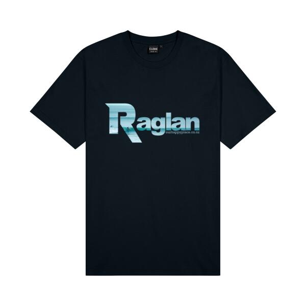 Raglan Blue - Cloke Mens Outline Tee Thumbnail
