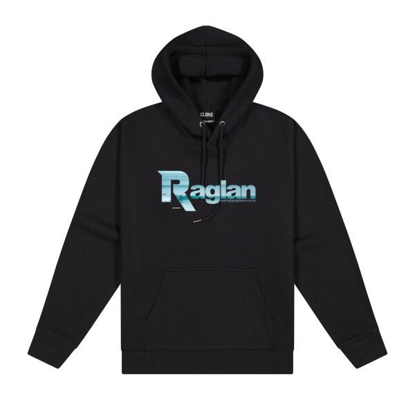 Raglan Blue - Cloke Womens Origin Hoodie Thumbnail