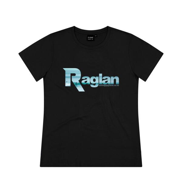 Raglan Blue - Cloke Womens Silhouette Tee V2 Thumbnail