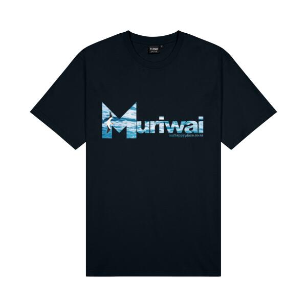 Muriwai Locals - Cloke Mens Outline Tee Thumbnail
