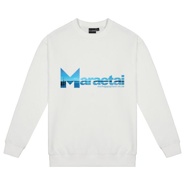 Maraetai jetty  - Cloke Mens Standard Crew  Thumbnail