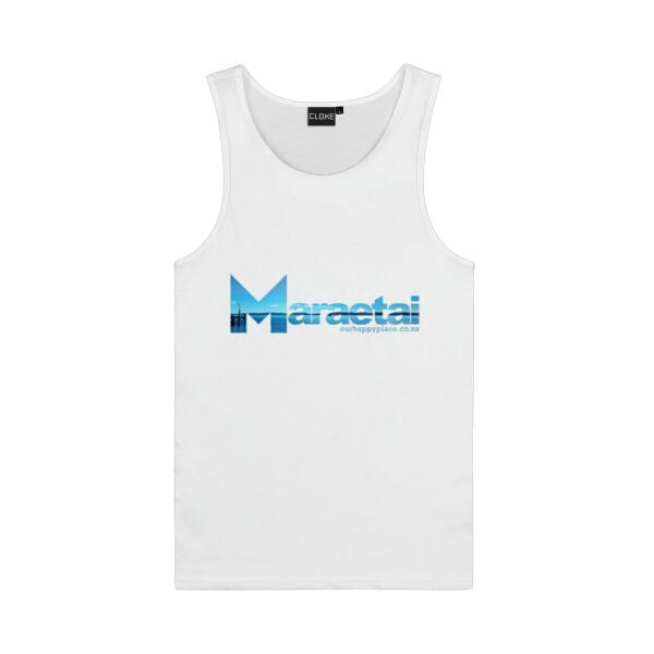 Maraetai jetty  - Cloke Mens Concept Singlet Thumbnail
