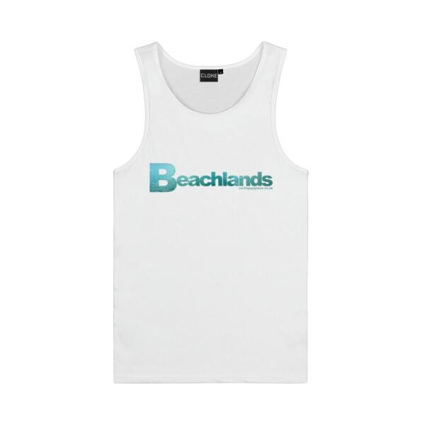 Beachlands waters - Cloke Mens Concept Singlet Thumbnail