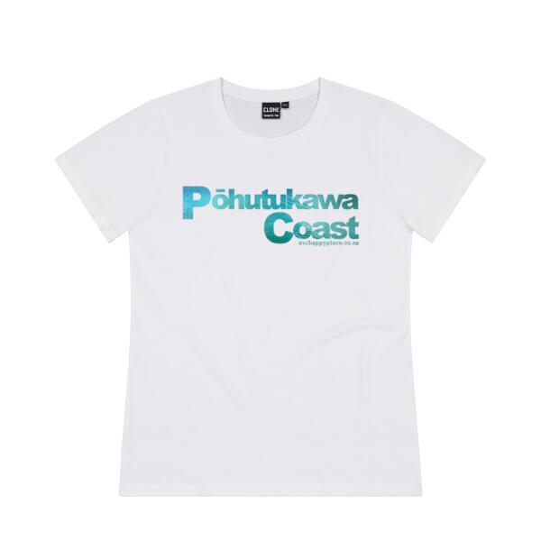Pōhutukawa Coast  - Cloke Womens Silhouette Tee V2 Thumbnail