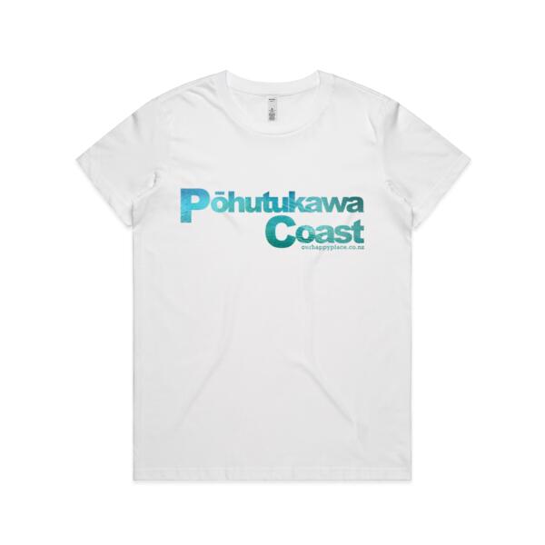 Pōhutukawa Coast  - AS Colour Womens Basic Tee Thumbnail
