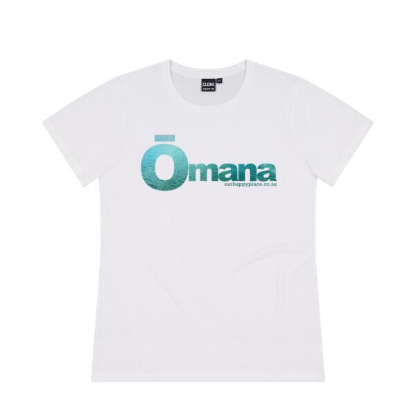 Ōmana waters - Cloke Womens Silhouette Tee V2 Thumbnail