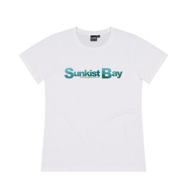 Sunkist Bay  - Cloke Womens Silhouette Tee V2 Thumbnail