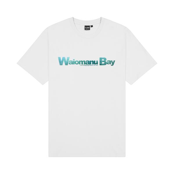 Waiomanu Bay - Cloke Mens Outline Tee Thumbnail
