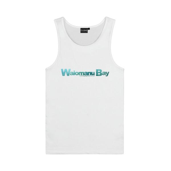 Waiomanu Bay - Cloke Mens Concept Singlet Thumbnail