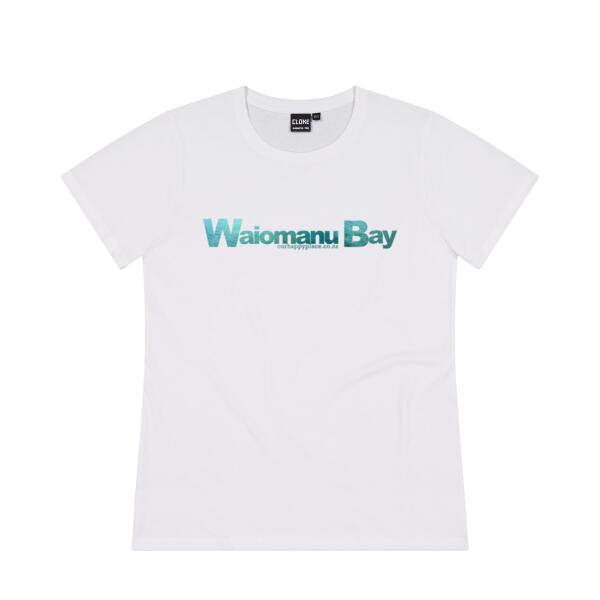 Waiomanu Bay - Cloke Womens Silhouette Tee V2 Thumbnail