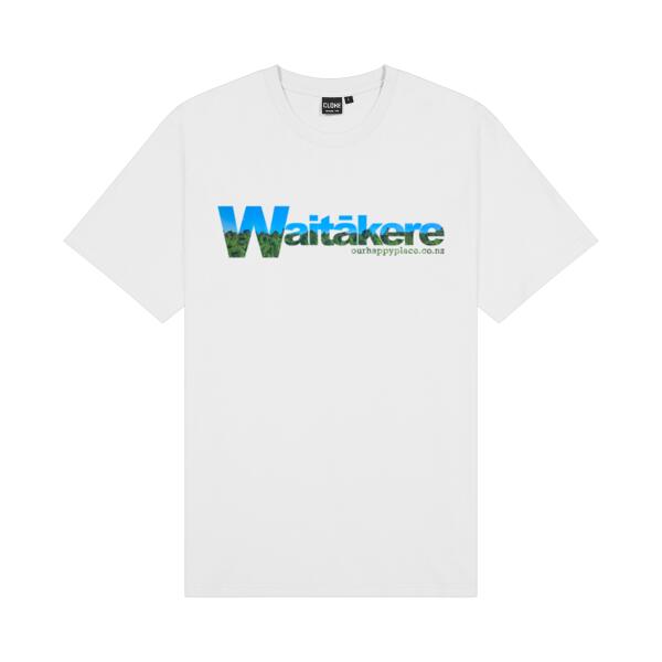 Waitākere - Bush + Sky - Cloke Kids Outline Tee Thumbnail