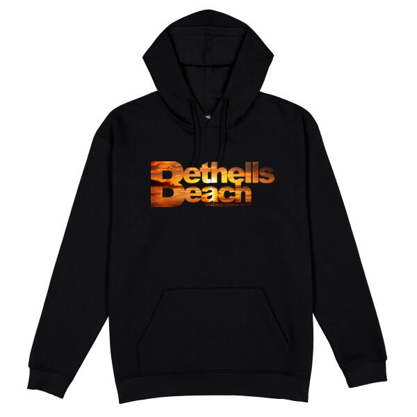 Bethells Beach Sunset - Cloke Mens Edge Hoodie V2 Thumbnail