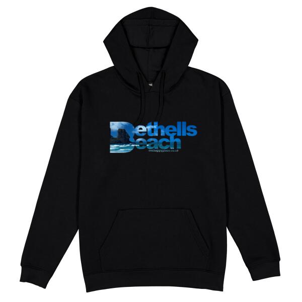 Bethells Beach Blue - Cloke Mens Edge Hoodie V2 Thumbnail