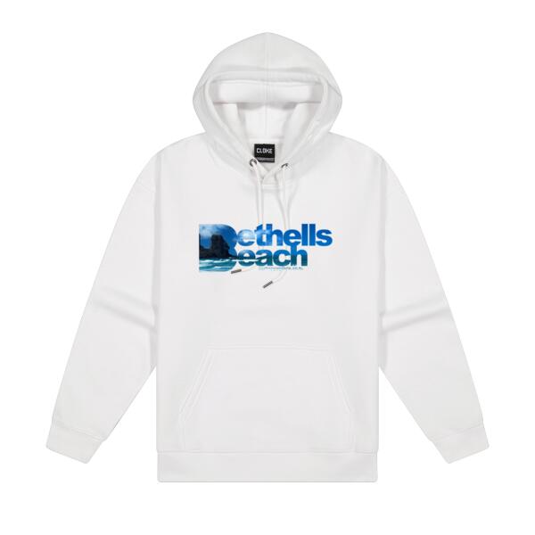 Bethells Beach Blue - Cloke Womens Origin Hoodie Thumbnail