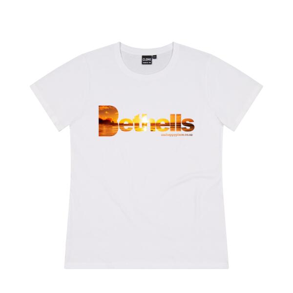 Just Bethells Sunset - Cloke Womens Silhouette Tee V2 Thumbnail
