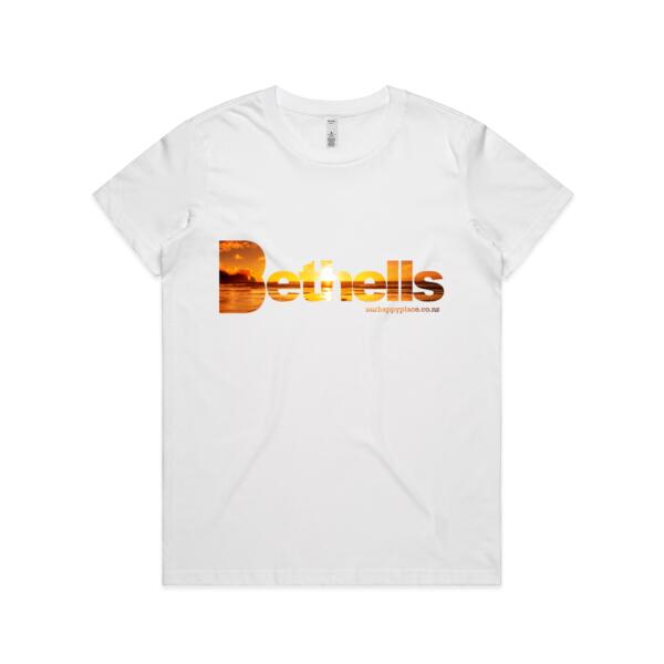 Just Bethells Sunset - AS Colour Womens Basic Tee Thumbnail