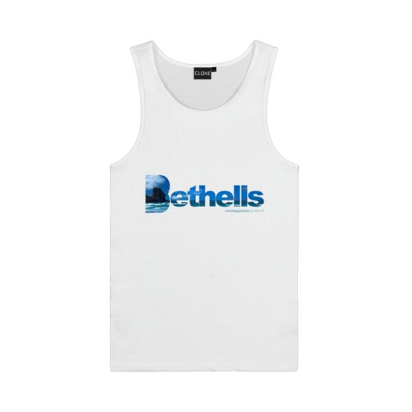 Just Bethells Blue - Cloke Mens Concept Singlet Thumbnail