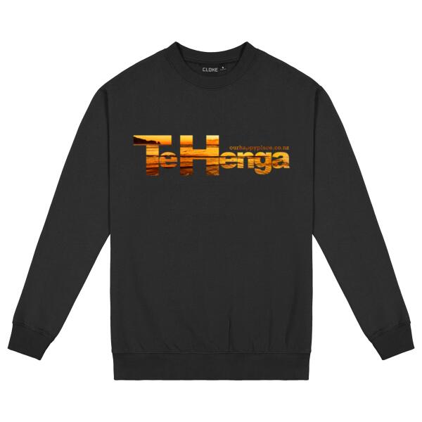 Te Henga Sunset - Cloke Kids Standard Crew Thumbnail