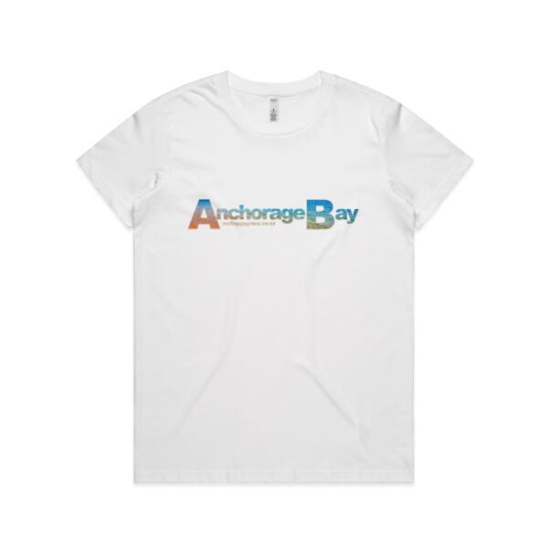Anchorage Bay - AS Colour Womens Basic Tee Thumbnail