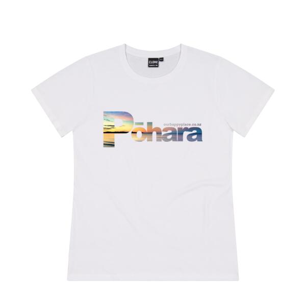 Pōhara - Cloke Womens Silhouette Tee V2 Thumbnail