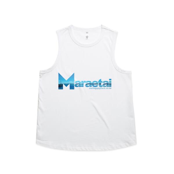 Maraetai jetty  - AS Colour Womens Martina Tank Thumbnail