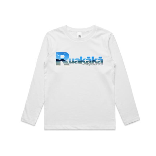 Ruakākā - AS Colour Kids Longsleeve Tee Thumbnail