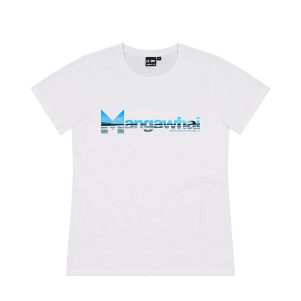 Mangawhai - Cloke Womens Silhouette Tee V2 Thumbnail