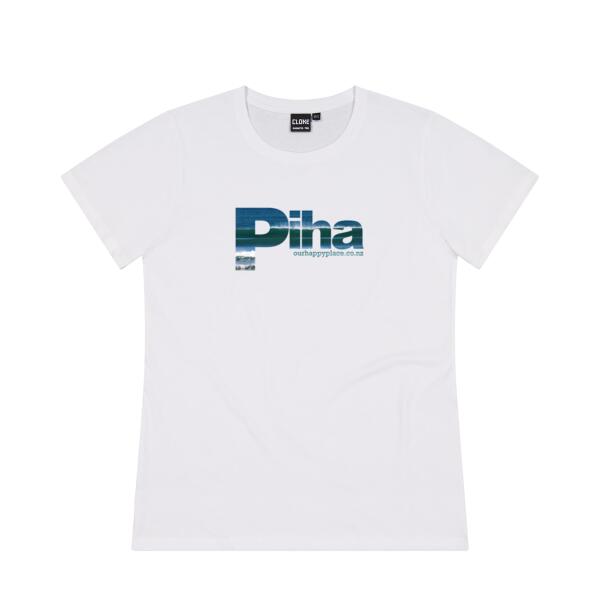 Piha - Surfs up! - Essential Tee - Women Thumbnail