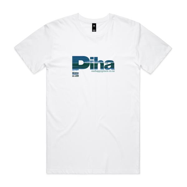 Piha - Surfs up! - Signature Tee - Mens Thumbnail