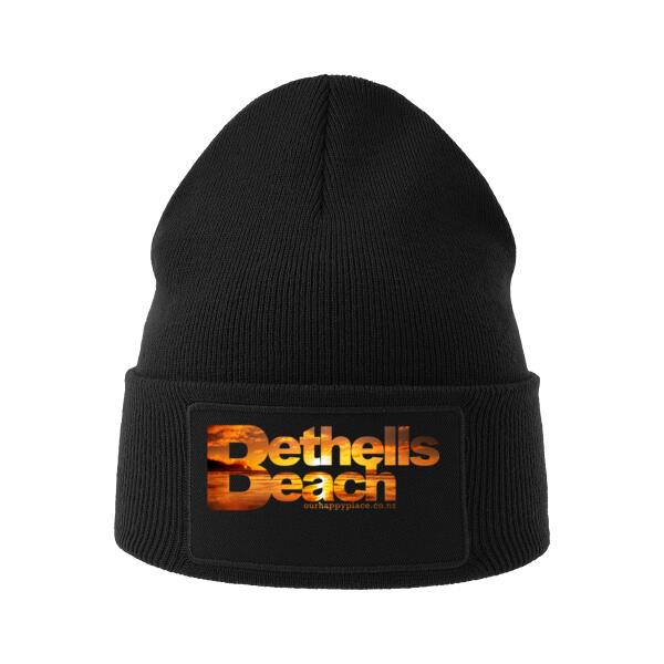 Bethells Beach Sunset - Beanie Thumbnail