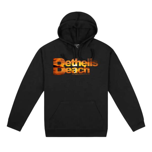 Bethells Beach Sunset - Essential Hoodie - Kids Thumbnail