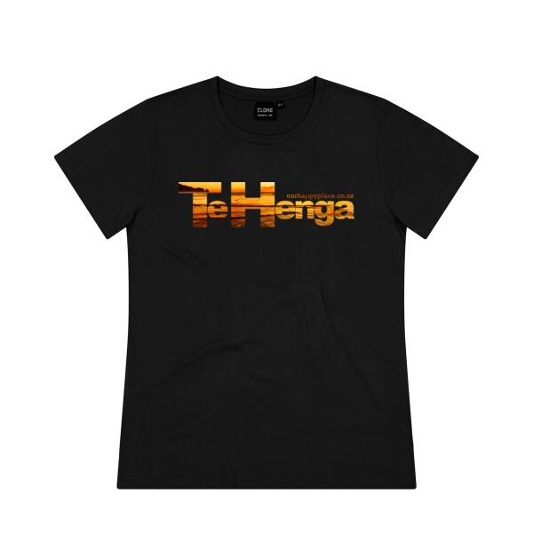 Te Henga Sunset - Essential Tee - Womens Thumbnail
