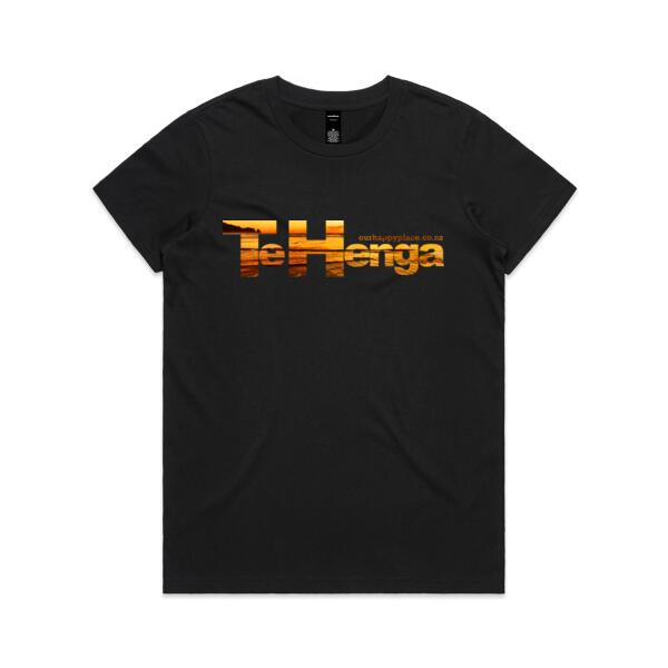 Te Henga Sunset - Signature Tee - Womens Thumbnail
