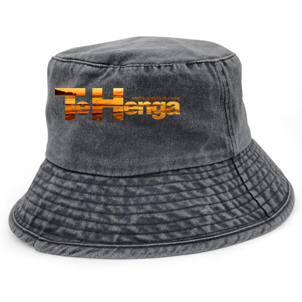 Te Henga Sunset - Vintage Bucket Hat Thumbnail