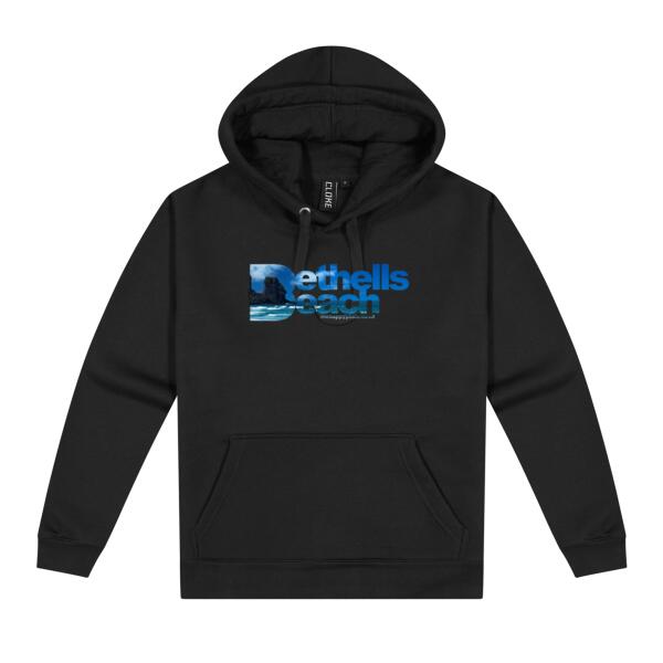 Bethells Beach Blue - Premium Hoodie Thumbnail