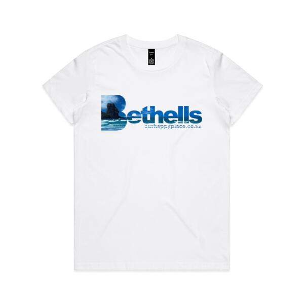 Just Bethells Blue - Signature Tee - Womens Thumbnail