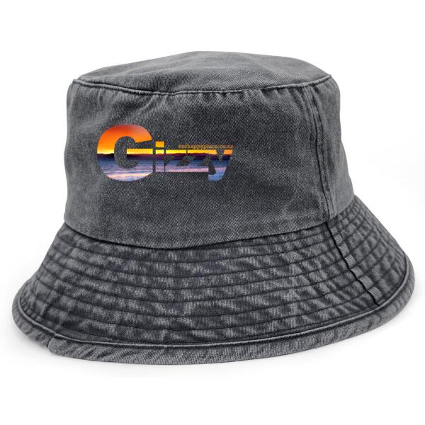 Gizzy Sunset - Vintage Bucket Hat Thumbnail