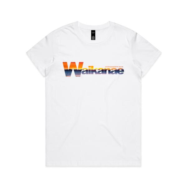 Waikanae sunset - Signature Tee - Womens Thumbnail