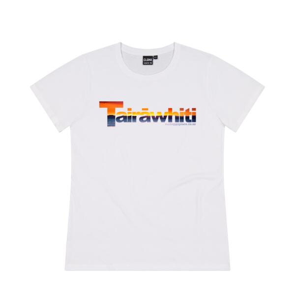 Tairāwhiti Sunset - Essential Tee - Womens Thumbnail