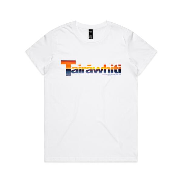 Tairāwhiti Sunset - Signature Tee - Womens Thumbnail