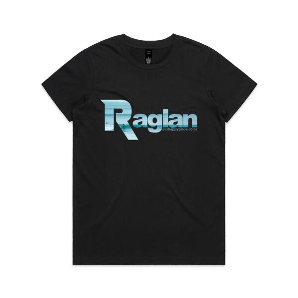 Raglan Blue - Signature Tee - Womens Thumbnail