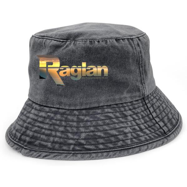 Raglan Sunset - Vintage Bucket Hat Thumbnail